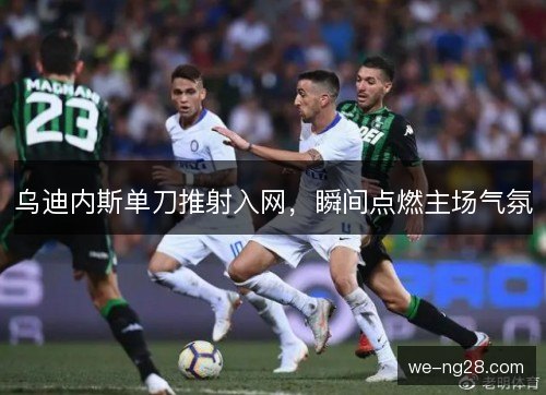 乌迪内斯单刀推射入网，瞬间点燃主场气氛